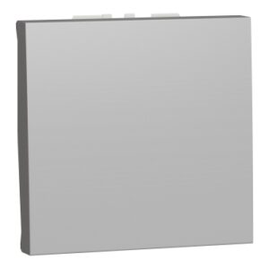 Unica N: 2M naizmenicni prekidac 16A, vijcani prikljucak, boja aluminijuma