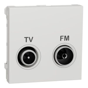 Unica N: 2M FM/TV individualna uticnica, bela