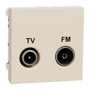 Unica N: 2M FM/TV individualna uticnica, bež