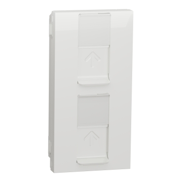 UTIcNICA DVOST. RJ45 CAT6 UTP 45X90 BELA