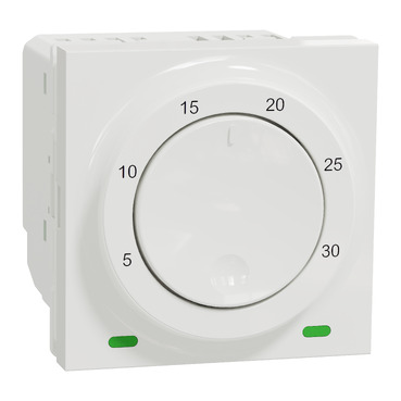 Unica N: 2M sobni termostat, 8A, +5° C do +30°C , beli