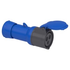 Mureva PK: uticnica, 2P+E, 200-250V, 16A, IP 44, mobilna