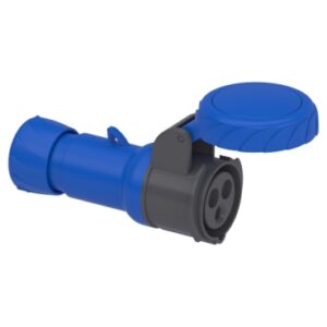 Mureva PK: uticnica, 2P+E, 220V, 16A, IP 67, mobilna