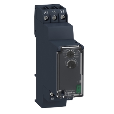 Vremensko rele RE22, flesing simetricno (D, Dw), 0.05s-300h, 1C/O, 24…240V AC/DC