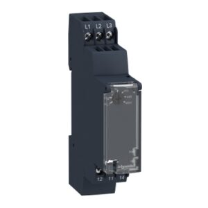 Zelio Kontrola: modularni relej prisutnosti i rotacije faza, opseg merenja U=208-480V AC, 1C/O, 5A