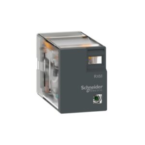 Easy Harmony RXMLB: pomoćno rele "plug-in", 2 C/O, 5A kalem 24VAC, sa LED indikacijom
