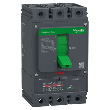 EasyPact Solar MCCB 400B 3P3D 125A ETU