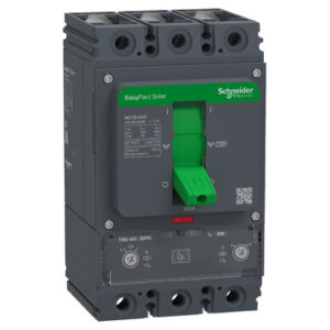 EasyPact Solar MCCB: prekidač MCCB400, 3P, 36kA na 800VAC, nazivna struja 200A, TMD termomagnetna zaštitna jedinica, Ir= 0.7...1 x In, Im=6...12 x In