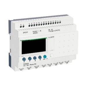 ZELIO: programabilni relej, 12 ulaza ,8 relejnih izlaza, napajanje 24 V DC, sa displejom i satom