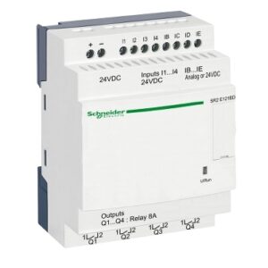 ZELIO: programabilni relej, 8 ulaza, 4 relejna izlaza, napajanje 24V DC, bez displeja, sa satom