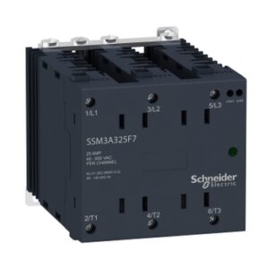 Solid state relej 3f, 3NO, 25A, napon upravljačkog kola 4...32 V DC, napon izlaza 48...600 V AC