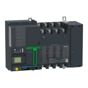 TransferPacT Activ Automatski: automatski preklopni rastavljač, uređaj za promenu izvora napajanja, 630/500A, 400V, 4P, LCD