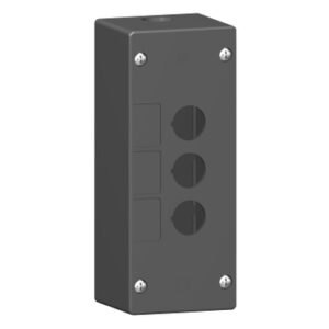 Kuciste plasticno, IP 69, sa 3 otvora fi 22, crno