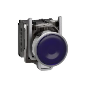 TASTER SVETLEcI PLAVO 48V-120VAC LED 1NO