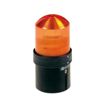 Svetlosna signalizacija fi 70mm, LED, trajno svetlo, oranz, 24V AC/DC, IP65