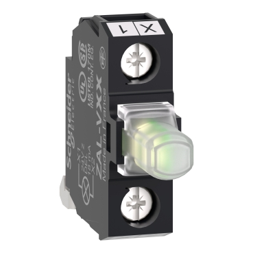 Harmony XAL: svetleći blok, integrisana LED 24V AC/DC, bela