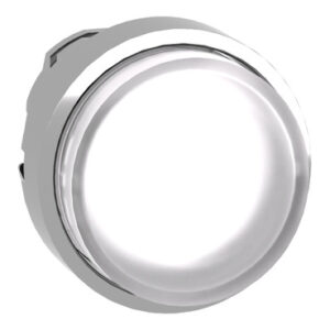 Harmony 4: glava svetleceg tastera fi 22, metalna, za integrisanu LED, kruzna, samodrzanje, ispupcena, zelena, IP 66