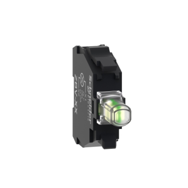 Harmony 4/5: blok za svetlece elemente, integrisana LED 110..120V AC, beli
