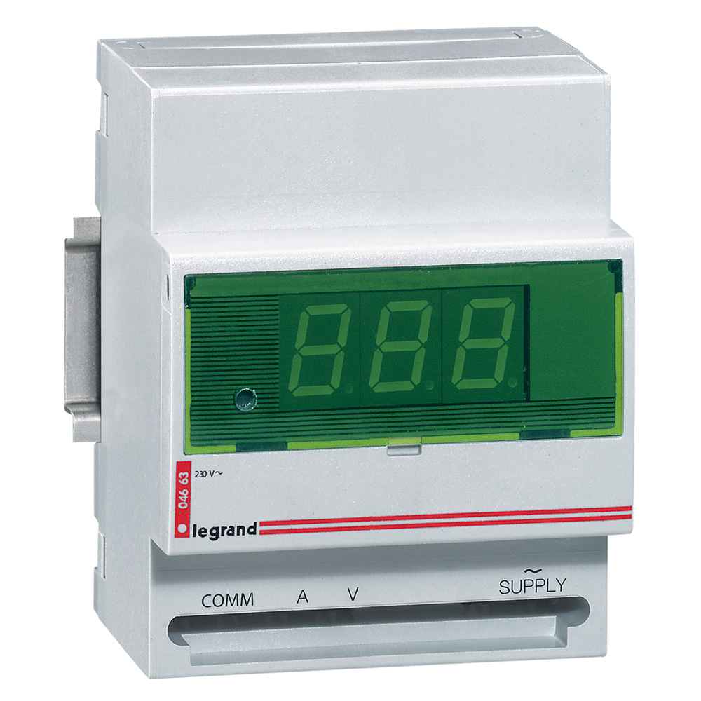 LEXIC: AMPER/VOLTMETAR DIG 230V 4M