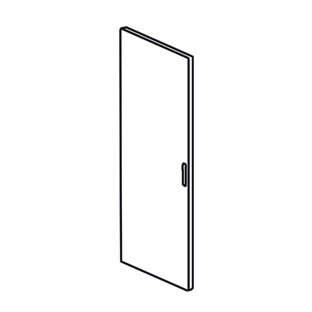 XL3 4000: vrata metalna, zaobljena, sirine 725mm