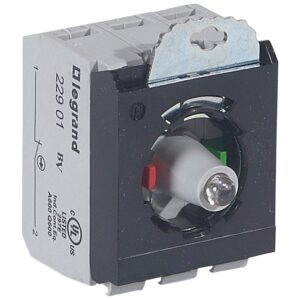 OSMOZ: telo svetleceg tastera, 1NO+1NC, 24 V AC/DC crvena, fi 22