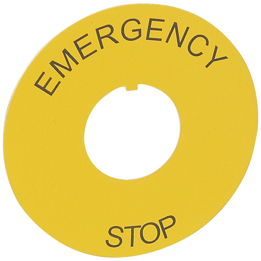 OS PLOCICA fi 6EMERG STOP ZUTA