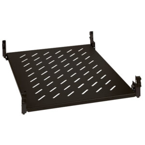 LCS2: polica fiksna dubine 450mm za 19" ormane dubine 600mm, 1U