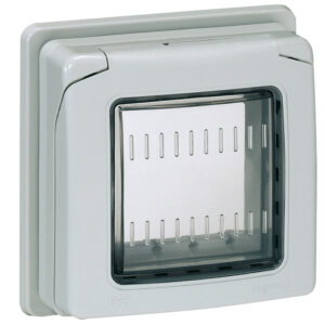 TEMPRA: nosac za Mozaik 45, dva modula, IP55,