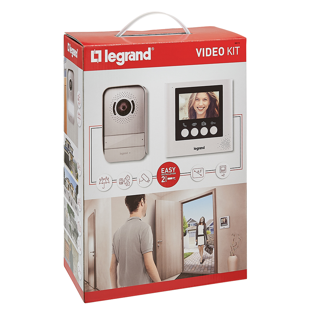 INTERFON VIDEO KIT KOLOR 4,3"