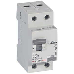 RX3: diferencijalna sklopka 2P, 25A, 30mA - tip AC