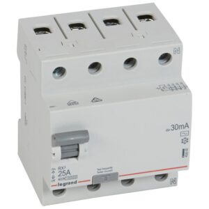 RX3: diferencijalna sklopka 4P, 25A, 30mA - tip AC