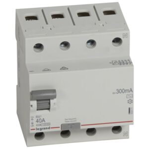 RX3: diferencijalna sklopka 4P, 40A, 300mA - tip AC