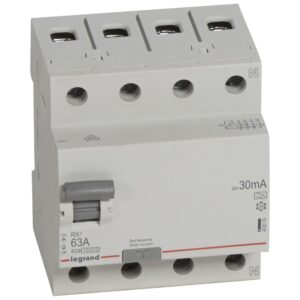 RX3: diferencijalna sklopka 4P, 63A, 30mA - tip A