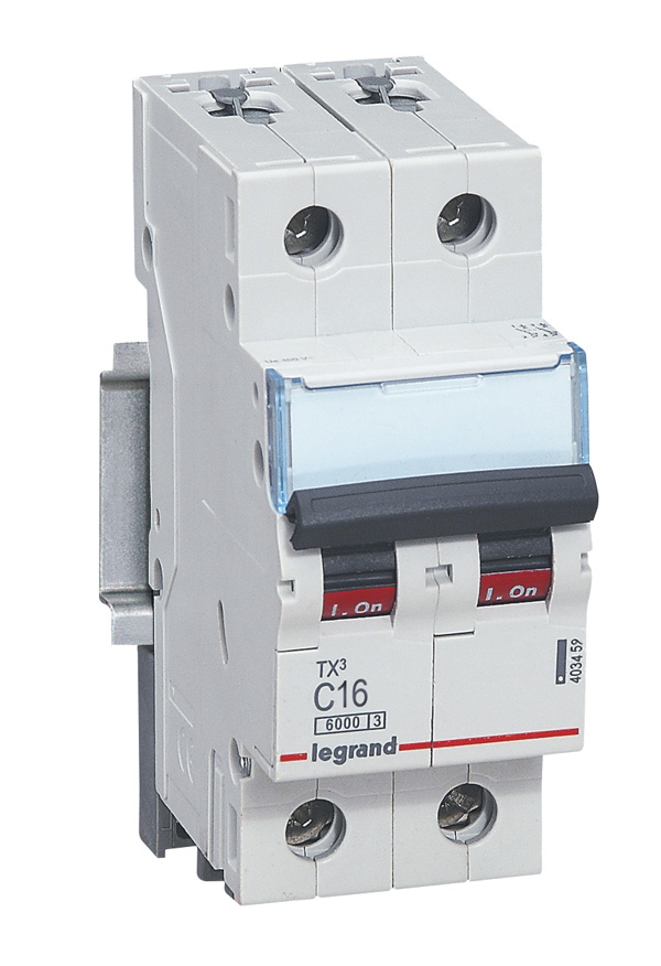 TX3 MCB 1P+N C16 6000A BIC