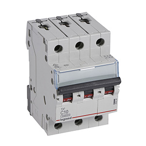 TX3: automatski osigurac 3P, 10kA, kriva "C", 10A