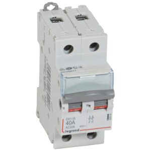 DX3 IS: modularni rastavljac, 2P, 40A, 400V