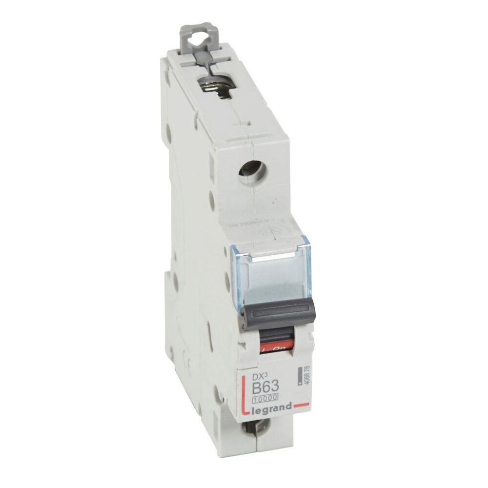 DX3: automatski osigurac 1P, 16kA, kriva "B", 63A