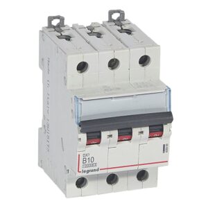 DX3: automatski osigurac 3P, 16kA, kriva "B", 10A