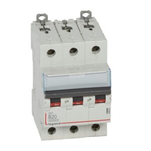 DX3: automatski osigurac 3P, 16kA, kriva "B", 20A