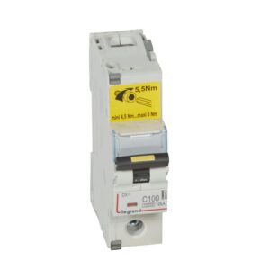 DX3: automatski osigurac 1P, 16kA, kriva "C", 100A