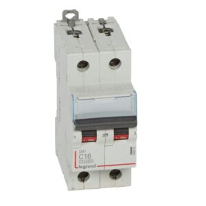 DX3: automatski osigurac 2P, 16kA, kriva "C", 16A
