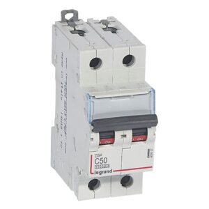 DX3: automatski osigurac 2P, 16kA, kriva "C", 50A