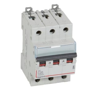 DX3: automatski osigurac 3P, 16kA, kriva "C", 20A