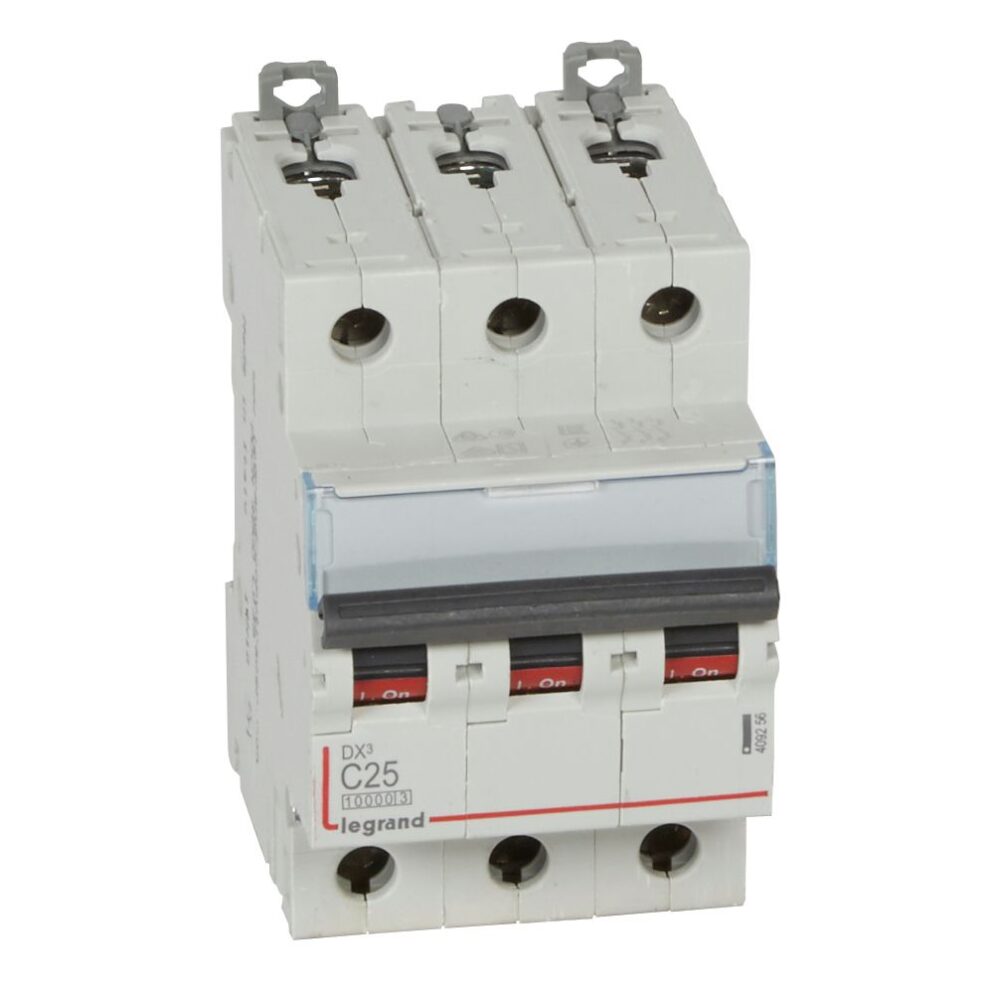 DX3: automatski osigurac 3P, 16kA, kriva "C", 25A