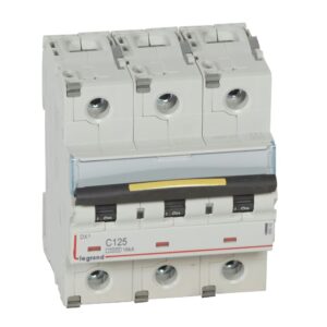 DX3: automatski osigurac 3P, 16kA, kriva "C", 125A
