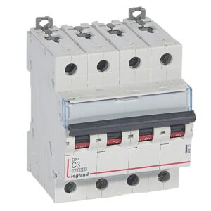DX3: automatski osigurac 4P, 16kA, kriva "C", 3A