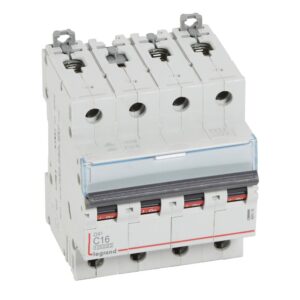 DX3: automatski osigurac 4P, 16kA, kriva "C", 16A