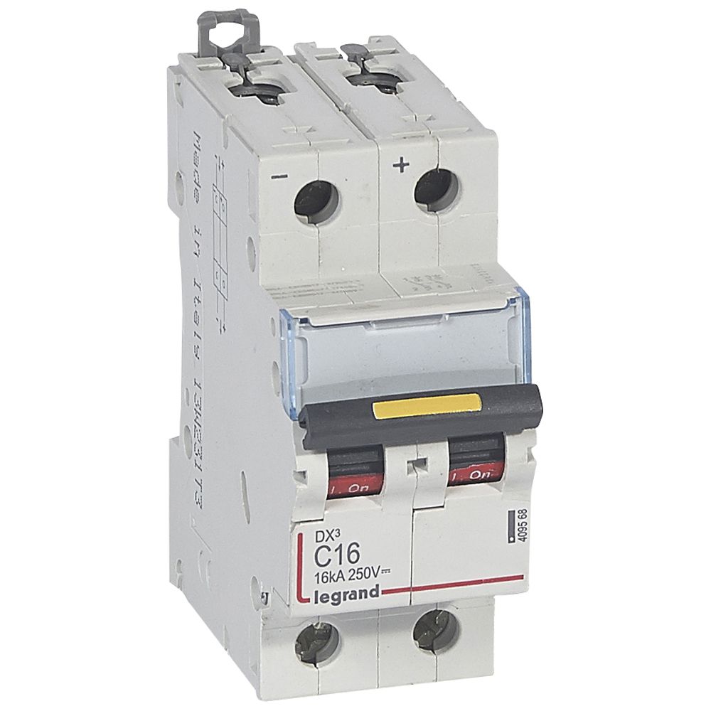 DX3 DC 2P-6KV, 16A KRIVA "C"