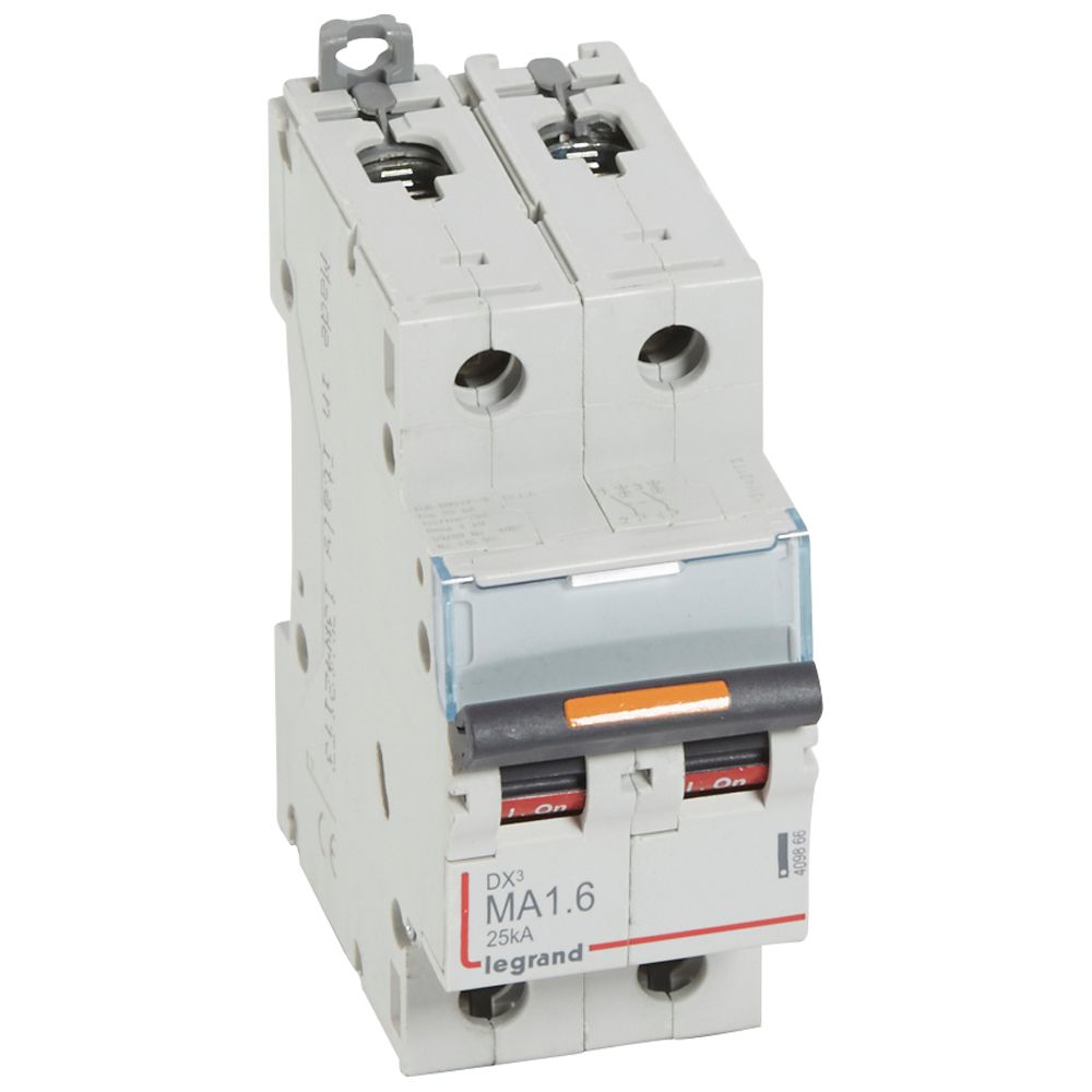 DX3 2P 1,6A 25KA