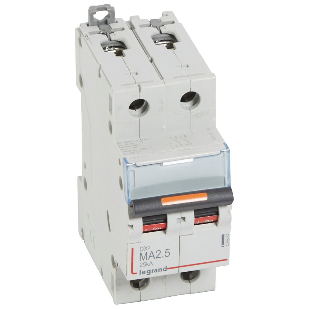 DX3 2P 2,5A 25KA